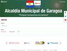 Tablet Screenshot of garagoa-boyaca.gov.co